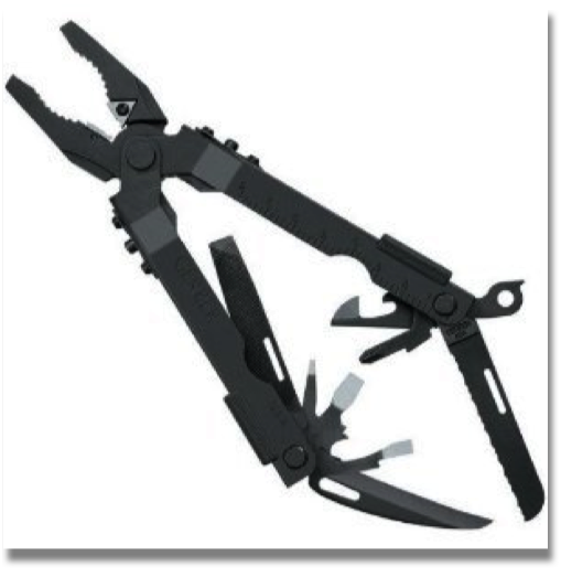 GERBER MULTI-PLIER 600 BLUNT NOSE
Blunt nose pliers have one specific advantage over needlenose pliers. With blunt nose pliers, one can exert more force at the very end of the pliers than with needlenose pliers. This type of biting power is why many people prefer blunt nose pliers. This Gerber MP600 Blunt Nose pliers is a perfect example of that. This model 07520G features the integrated carbide cutters and is coated with black oxide to make it non-reflective. GERBER MULTI-PLIER 600 BLUNT NOSE
Blunt nose pliers have one specific advantage over needlenose pliers. With blunt nose pliers, one can exert more force at the very end of the pliers than with needlenose pliers. This type of biting power is why many people prefer blunt nose pliers. This Gerber MP600 Blunt Nose pliers is a perfect example of that. This model 07520G features the integrated carbide cutters and is coated with black oxide to make it non-reflective.